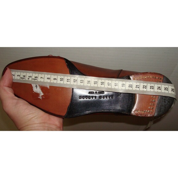 New Womens 7 8 8.5 NIB Ralph Lauren Collection Rexford Brown Leather Boot Italy - Picture 15 of 16